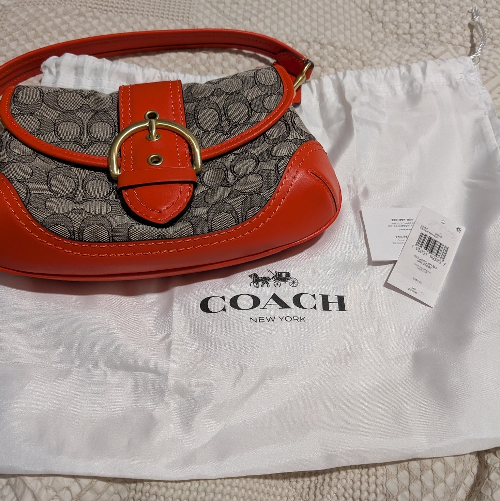 Coach Signature Jacquard Bag